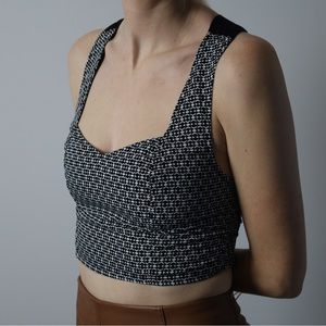 NWOT Band of Gypsies Black Bralette Crop Top